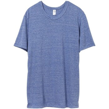 textil Hombre Camisetas manga larga Alternative Apparel AT001 Azul