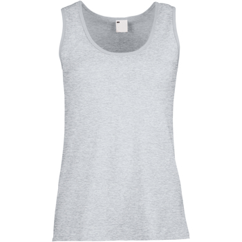 textil Mujer Camisetas sin mangas Universal Textiles Fitted Gris
