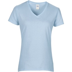 textil Mujer Camisetas manga corta Gildan GD015 Azul