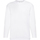 textil Hombre Camisetas manga larga Universal Textiles 61038 Blanco