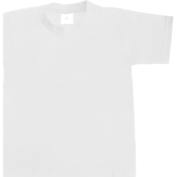 textil Niños Camisetas manga corta B And C Exact 190 Blanco