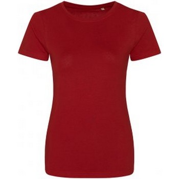 textil Mujer Camisetas manga corta Ecologie EA01F Rojo