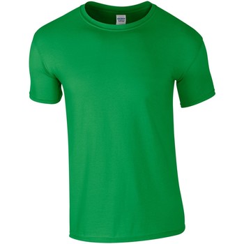 textil Hombre Camisetas manga larga Gildan GD01 Verde