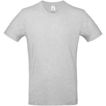 textil Hombre Camisetas manga larga B And C TU03T Gris