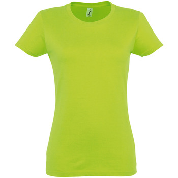 textil Mujer Camisetas manga corta Sols Imperial Verde