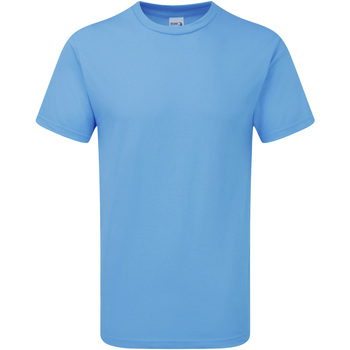textil Hombre Camisetas manga larga Gildan H000 Azul