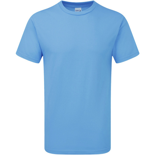 textil Hombre Camisetas manga larga Gildan Hammer Heavyweight Azul