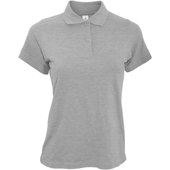 textil Mujer Polos manga corta B And C PW455 Gris