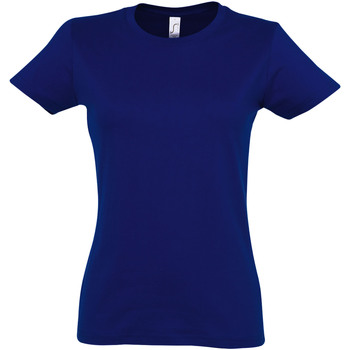 textil Mujer Camisetas manga corta Sols Imperial Azul