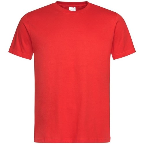textil Camisetas manga larga Stedman Classic Rojo