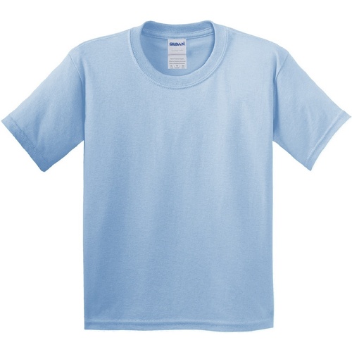 textil Niños Camisetas manga larga Gildan 64000B Azul