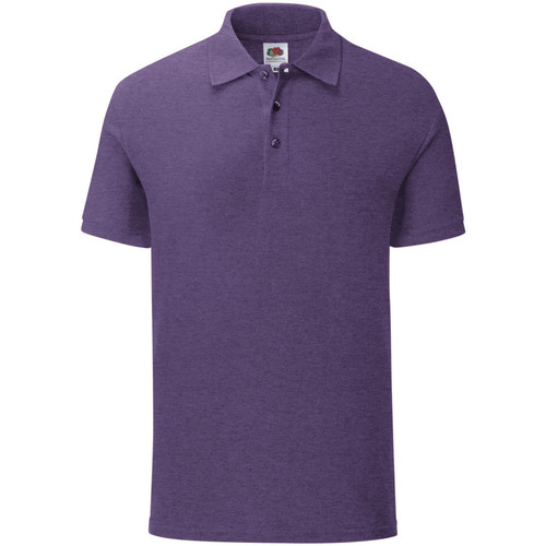 textil Hombre Tops y Camisetas Fruit Of The Loom Iconic Violeta