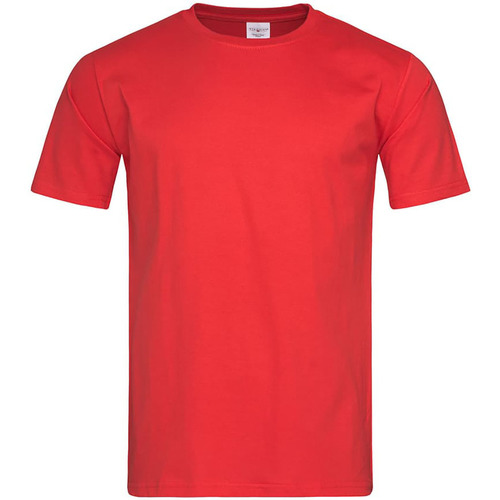 textil Hombre Camisetas manga larga Stedman AB270 Rojo