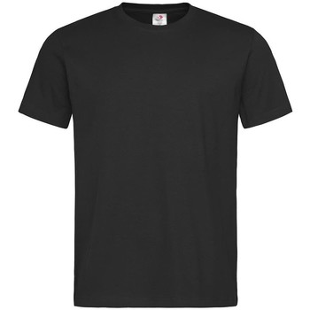 textil Hombre Camisetas manga larga Stedman  Negro