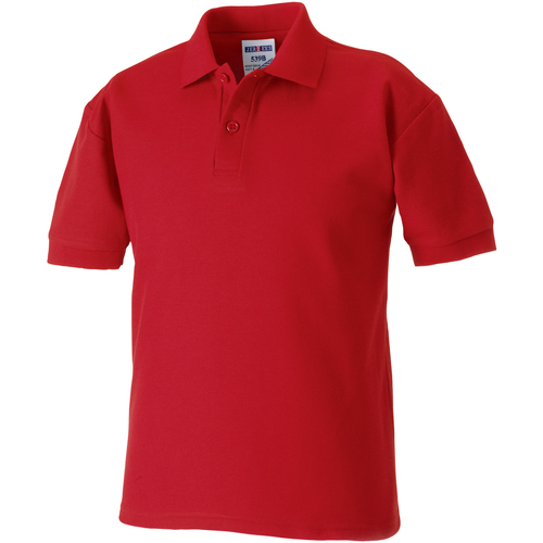 textil Niños Tops y Camisetas Jerzees Schoolgear 65/35 Rojo