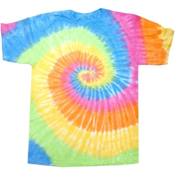 textil Mujer Camisetas manga corta Colortone Rainbow Multicolor