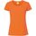 textil Mujer Camisetas manga larga Fruit Of The Loom SS424 Naranja