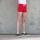 textil Niños Shorts / Bermudas Skinni Fit SM069 Rojo