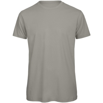 textil Hombre Camisetas manga larga B And C TM042 Gris