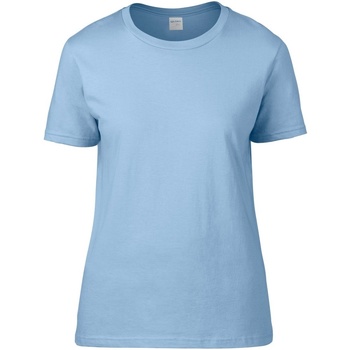 textil Mujer Camisetas manga larga Gildan 4100L Azul