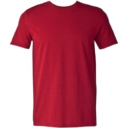 textil Hombre Camisetas manga corta Gildan Softstyle Rojo