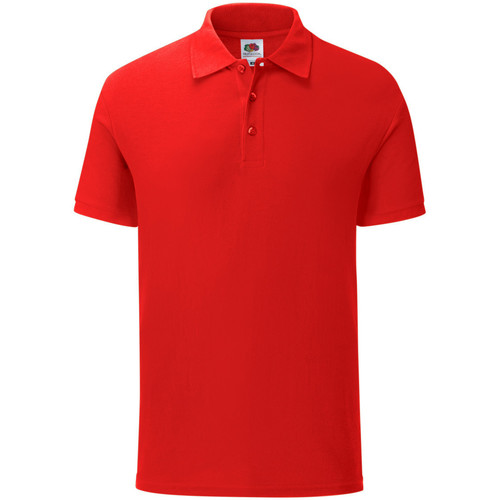 textil Hombre Tops y Camisetas Fruit Of The Loom Iconic Rojo