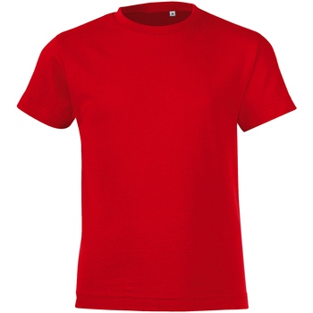 textil Niño Camisetas manga corta Sols 01183 Rojo
