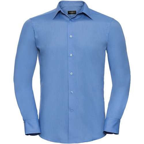 textil Hombre Camisas manga larga Russell 924M Azul