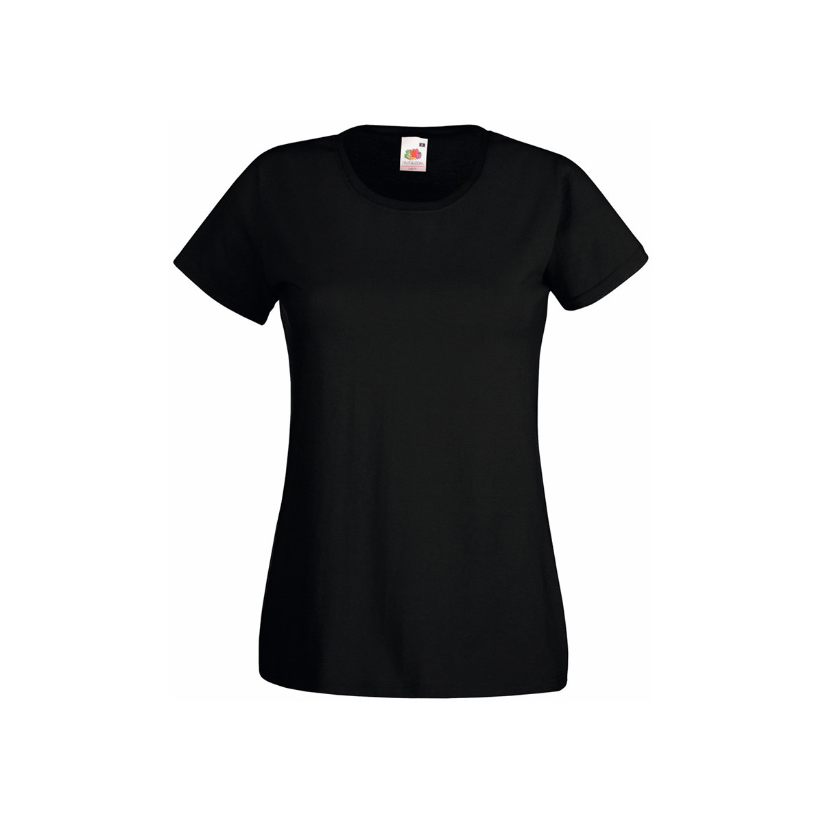 textil Mujer Camisetas manga corta Universal Textiles 61372 Negro
