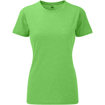 textil Mujer Camisetas manga larga Russell 165F Verde
