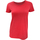 textil Mujer Camisetas manga larga Bella + Canvas BE8413 Rojo