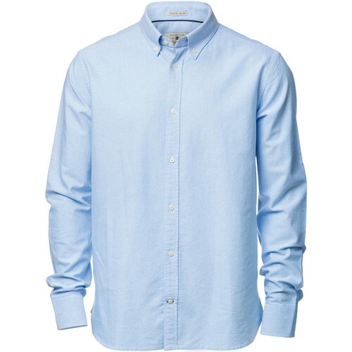 textil Hombre Camisas manga larga Nimbus NB45M Azul