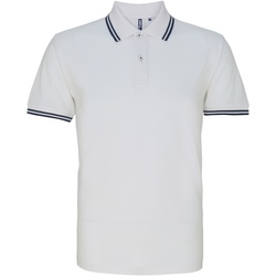 textil Hombre Tops y Camisetas Asquith & Fox AQ011 Blanco