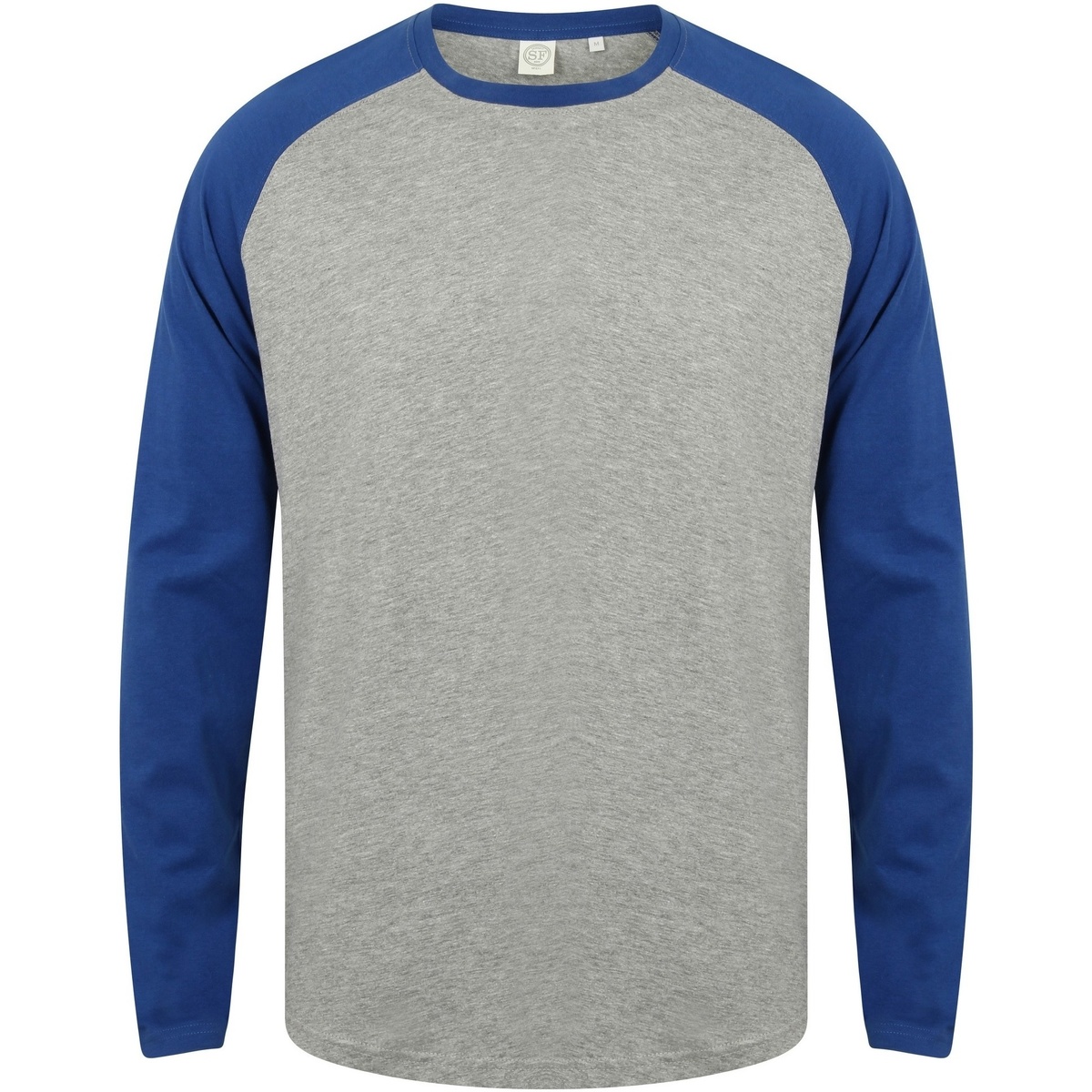 textil Hombre Camisetas manga larga Skinni Fit SF271 Azul