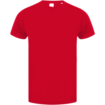 textil Niños Camisetas manga corta Skinni Fit SM121 Rojo