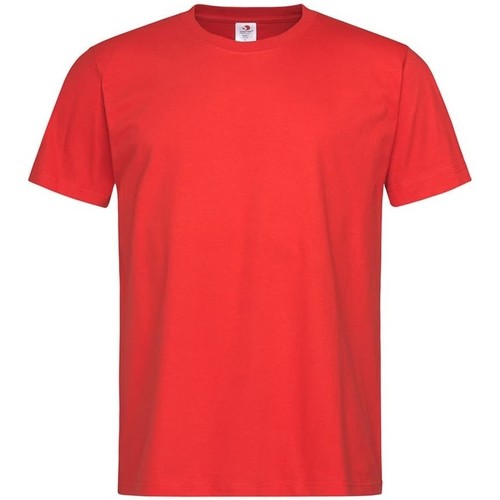 textil Hombre Camisetas manga larga Stedman AB272 Rojo