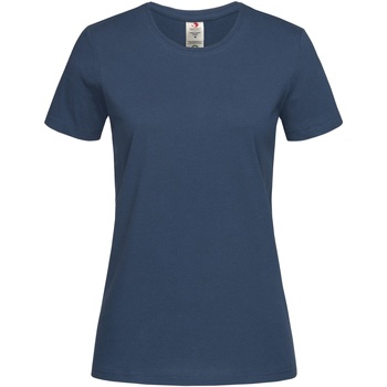 textil Mujer Camisetas manga larga Stedman AB458 Azul