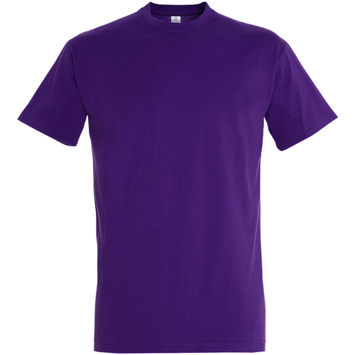 textil Hombre Camisetas manga corta Sols Imperial Violeta