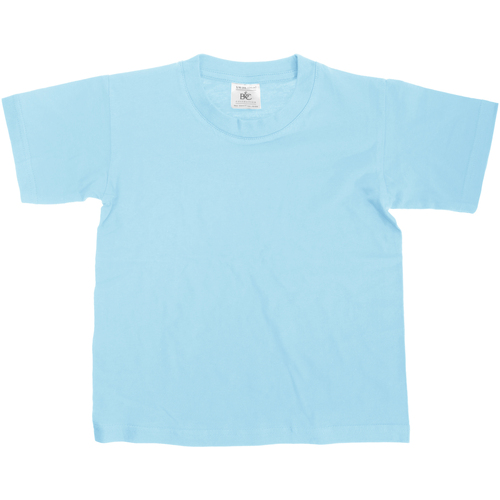 textil Niños Camisetas manga corta B And C TK300 Azul
