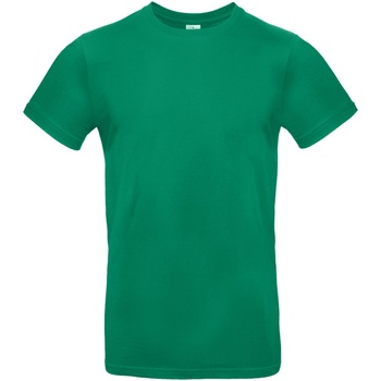 textil Hombre Camisetas manga larga B And C TU03T Verde