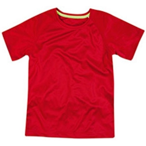 textil Niños Camisetas manga larga Stedman AB349 Rojo