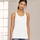 textil Mujer Camisetas sin mangas Bella + Canvas BE8800 Blanco