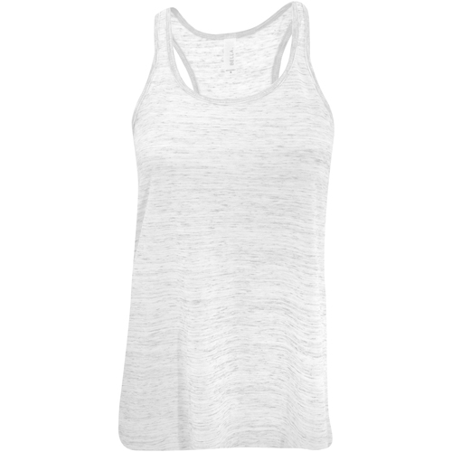 textil Mujer Camisetas sin mangas Bella + Canvas BE8800 Blanco