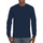 textil Hombre Camisetas manga larga Gildan H400 Azul