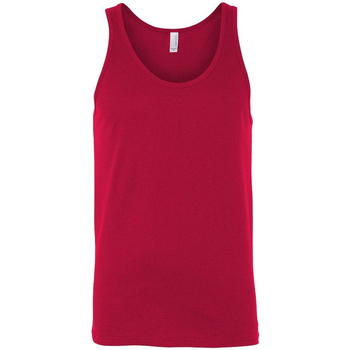 textil Mujer Camisetas sin mangas Bella + Canvas CA3480 Rojo
