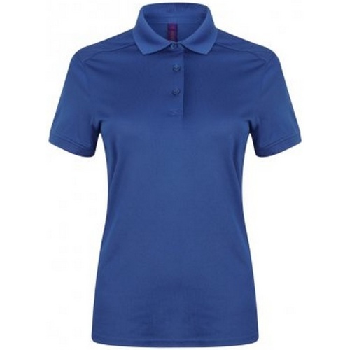 textil Mujer Tops y Camisetas Henbury HB461 Azul