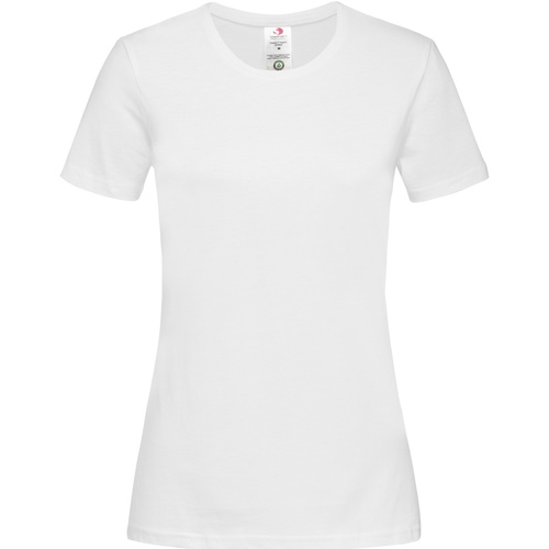 textil Mujer Camisetas manga larga Stedman AB458 Blanco