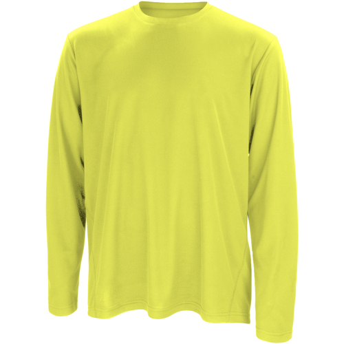 textil Hombre Camisetas manga larga Spiro S254M Verde