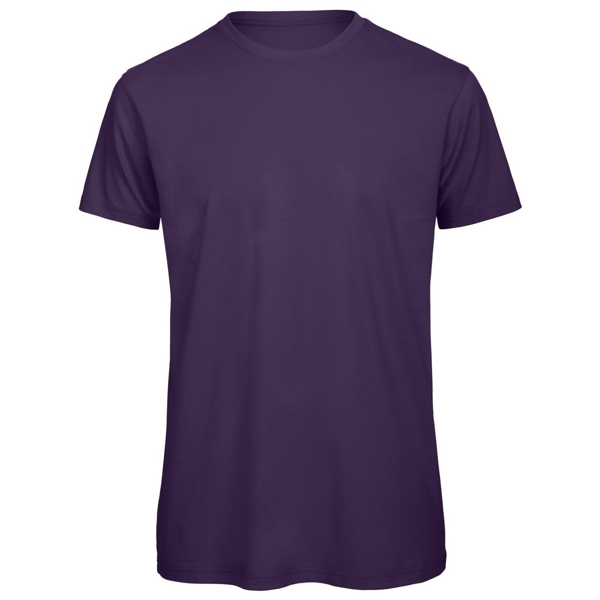 textil Hombre Camisetas manga larga B And C TM042 Violeta