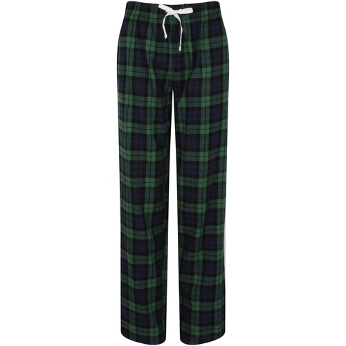 textil Mujer Pantalones Skinni Fit Tartan Verde